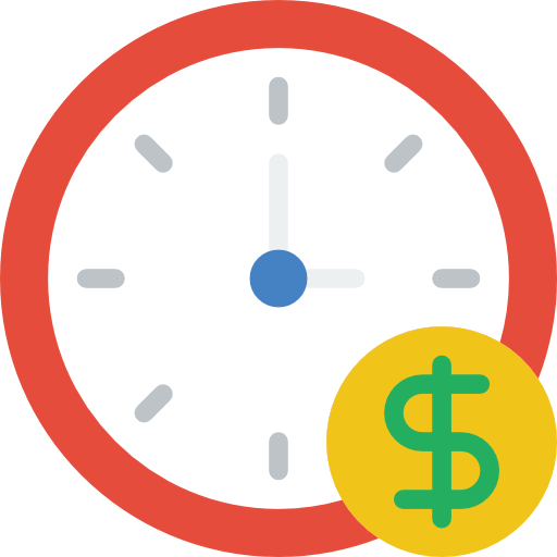 Wall clock icon