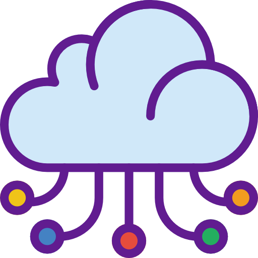 Cloud computing Ikona