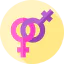 Gender fluid icon 64x64