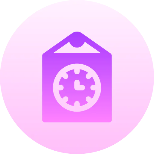 Wall clock icon