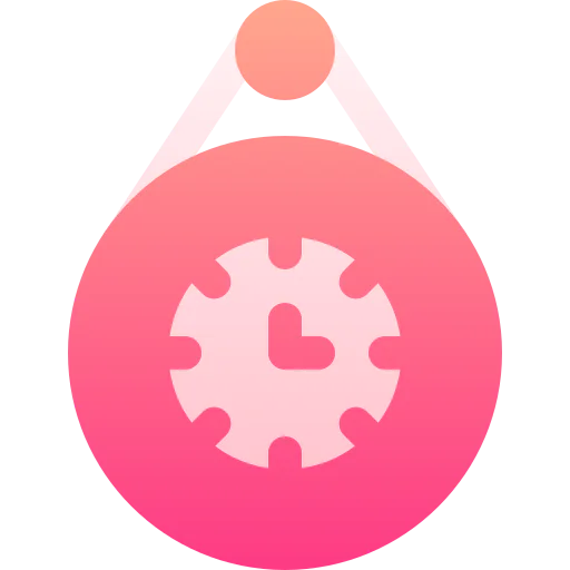 Wall clock icon