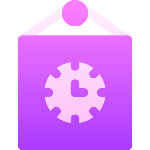 Wall clock icon