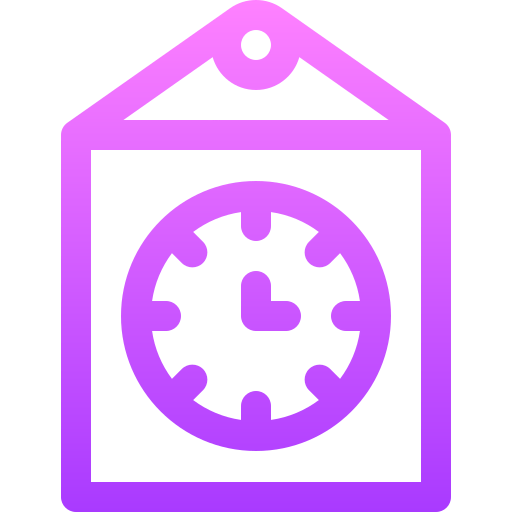 Wall clock icon