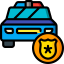 Police car icon 64x64