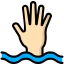 Drowning icon 64x64