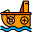 Rescue boat icon 64x64