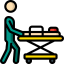 Medical bed icon 64x64