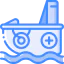 Rescue boat icon 64x64