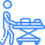 Medical bed icon 64x64