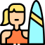 Surfer icon 64x64