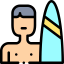 Surfer icon 64x64