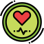 Heart rate Symbol 64x64