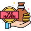 Tax haven icon 64x64