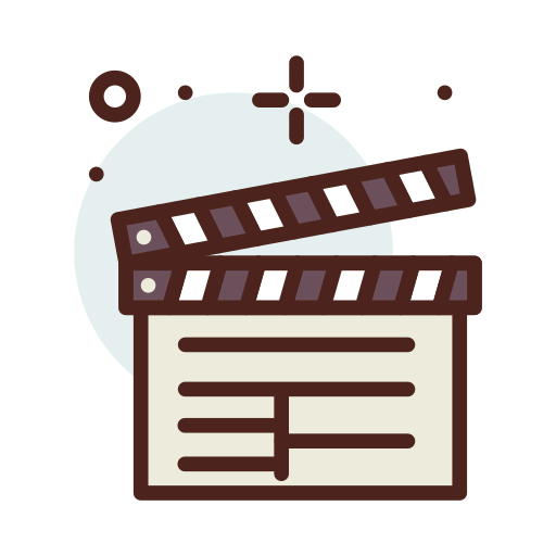 Clapperboard icon