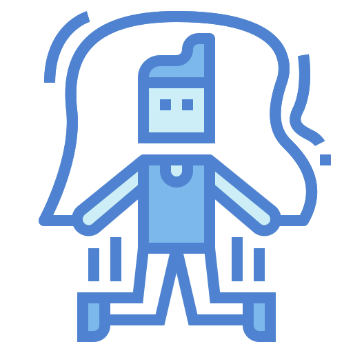 Jumping icon