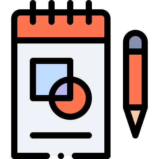 Sketching icon