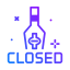 Closed sign icon 64x64
