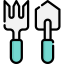 Gardening tools icône 64x64
