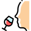 Wine tasting icon 64x64