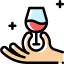 Wine tasting icon 64x64
