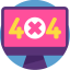 Error 404 icon 64x64