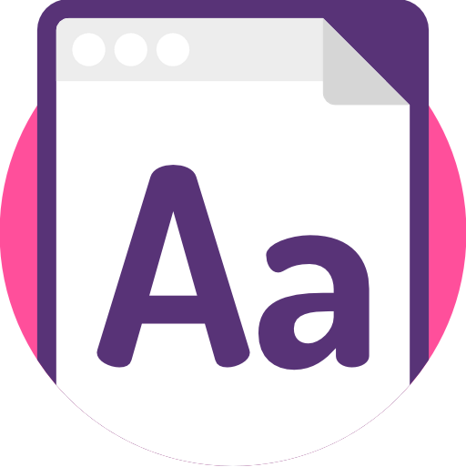 Text icon