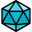 Icosahedron biểu tượng 64x64