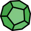 Dodecahedron icon 64x64