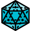 Icosahedron icon 64x64