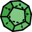 Dodecahedron Ikona 64x64