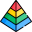 Pyramid chart 图标 64x64
