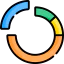Pie chart 图标 64x64