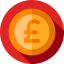 Pound sterling ícono 64x64