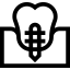 Dental implant Symbol 64x64