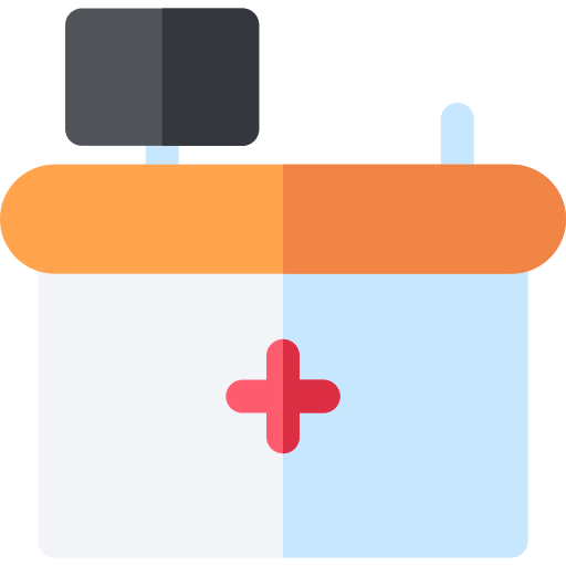 Front desk icon