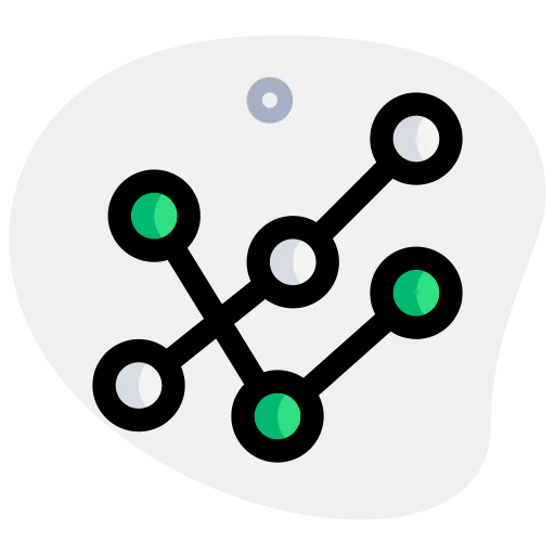 Line chart icon
