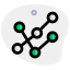 Line chart icon 64x64