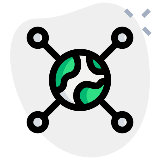 Global network icon