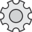 Cogwheel icône 64x64