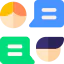 Окно чата иконка 64x64