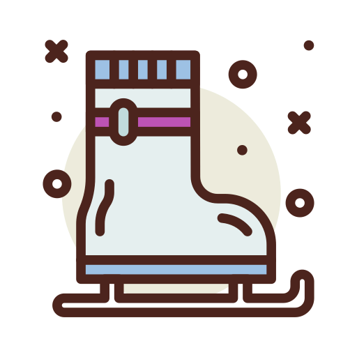 Ice skating icon