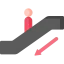 Escalator down ícono 64x64