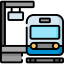 Train platform icon 64x64