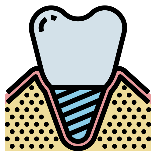Dental implant アイコン