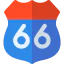 Route 66 icon 64x64