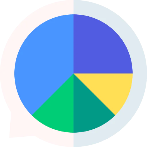 Pie chart 图标
