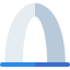 Gateway arch icon 64x64