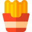 French fries icon 64x64