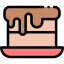 Chocolate cake icon 64x64