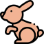 Chocolate bunny icon 64x64